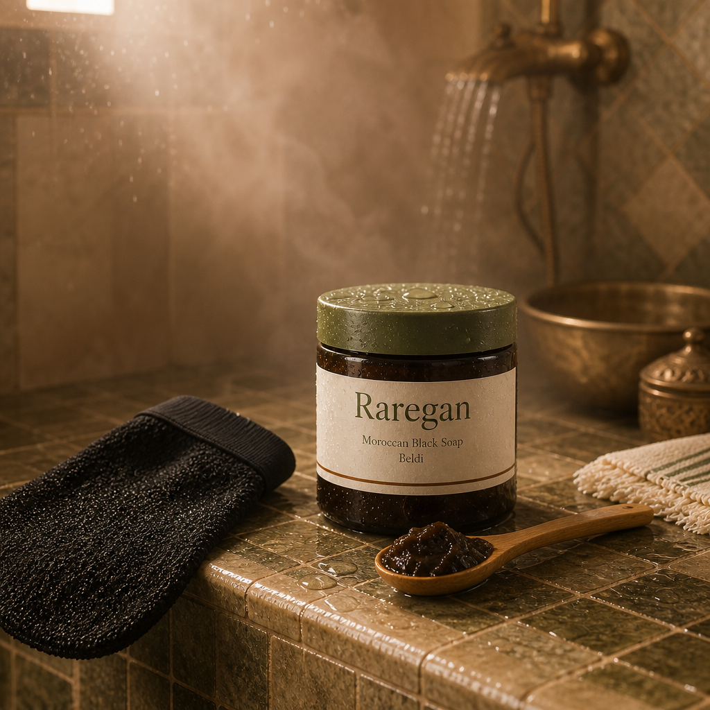 Raregan Moroccan Black Soap