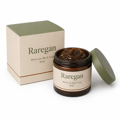 Raregan Moroccan Black Soap