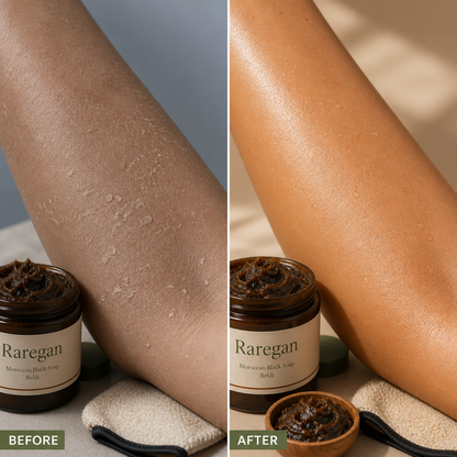 Raregan Moroccan Black Soap