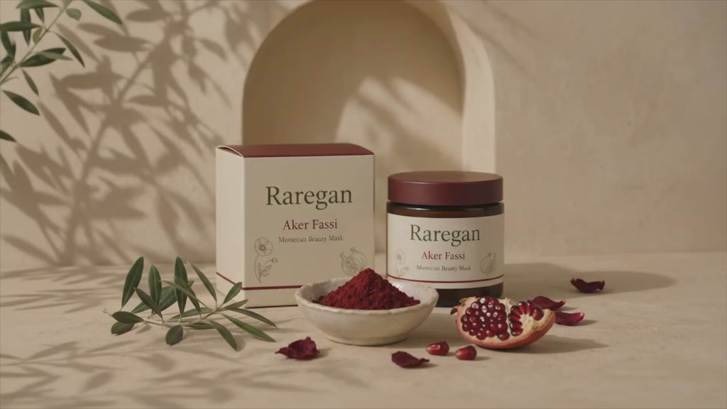Raregan Aker Fassi Face Mask – 100% Natural & Pure | Made in Morocco