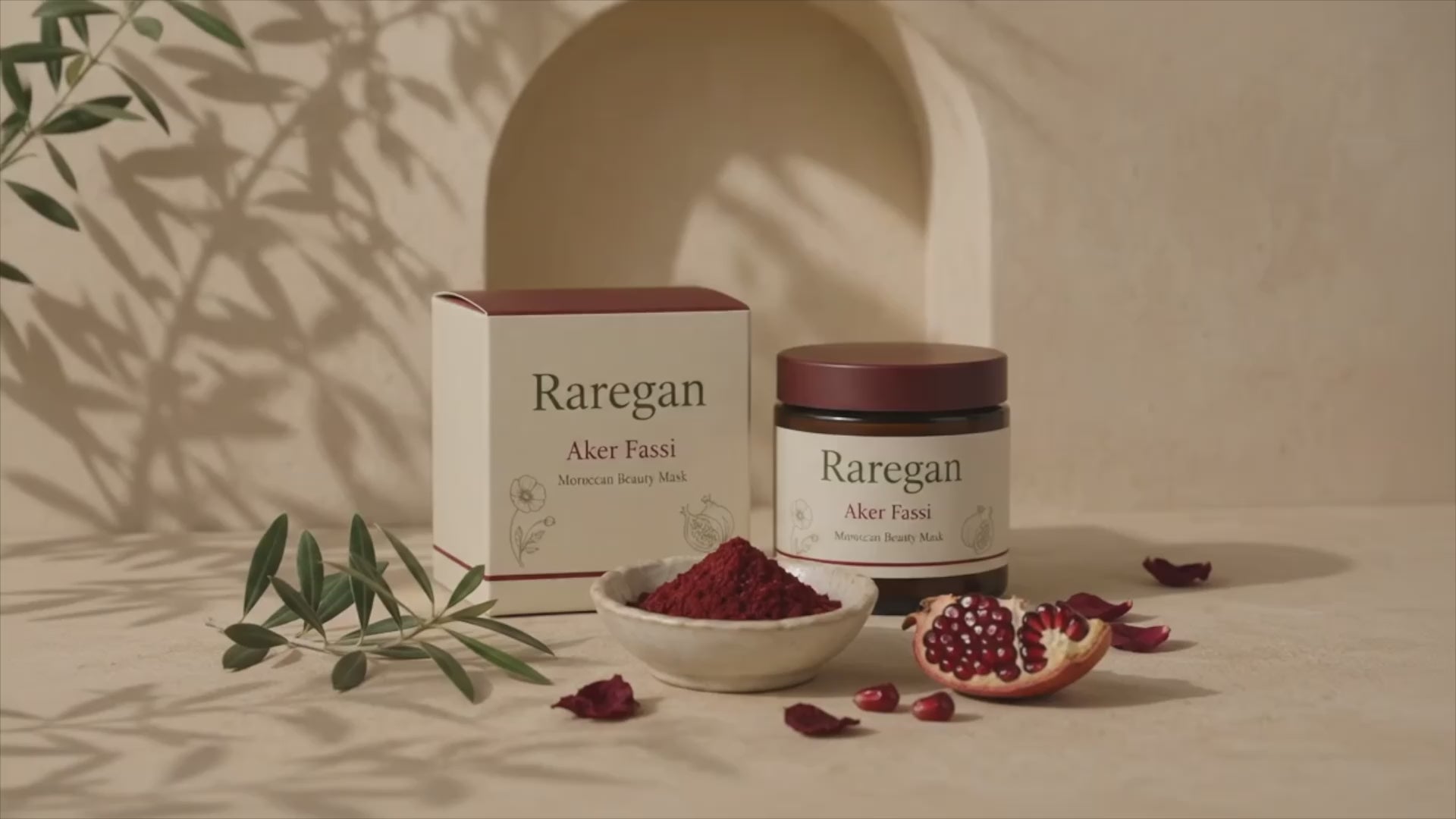 Raregan Aker Fassi Face Mask – 100% Natural & Pure | Made in Morocco